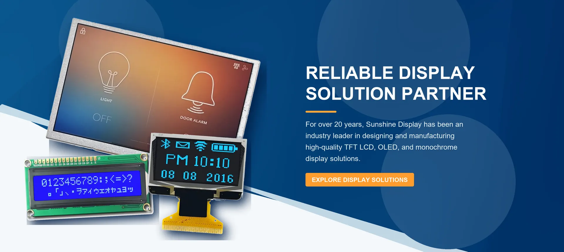 Sunlight readable & transflective TFT solution