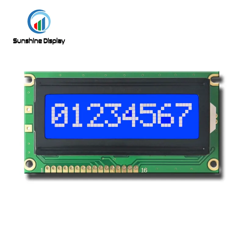 SDM0801B 8x1 Character LCD Module with AIP31066 Driver IC Character COB LCD Module_Info Similar Product LCD module