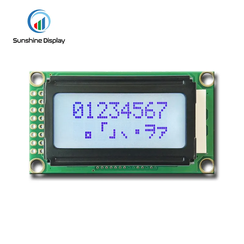 SDM0801B Character COB LCD Module Back View