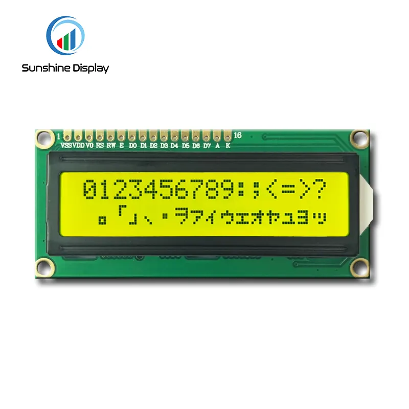 SDM1602A-8 Character COB LCD Module Side View