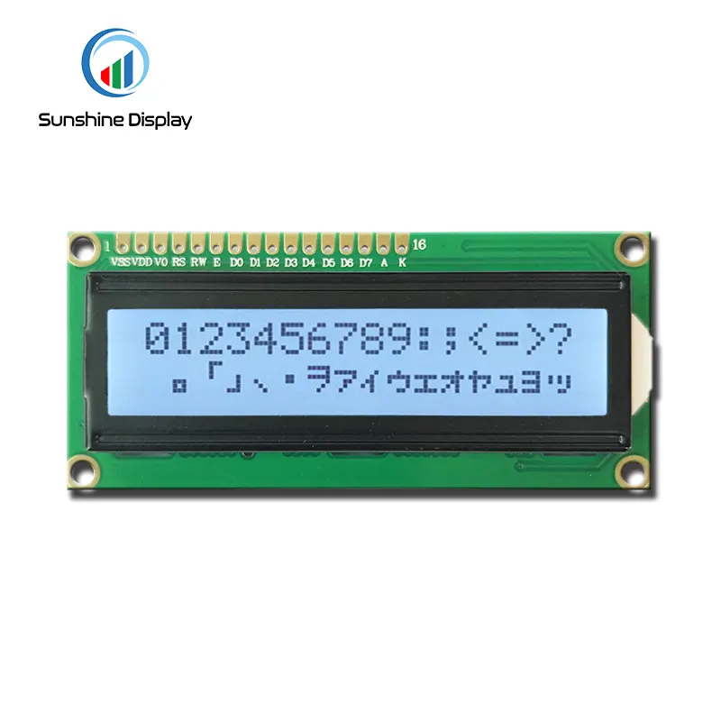 SDM1602A-8 Character COB LCD Module Back View