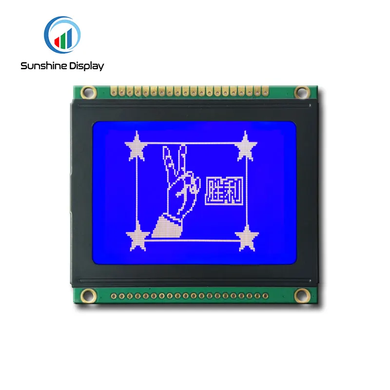 SDM12864C Graphic COB LCD Module Front View