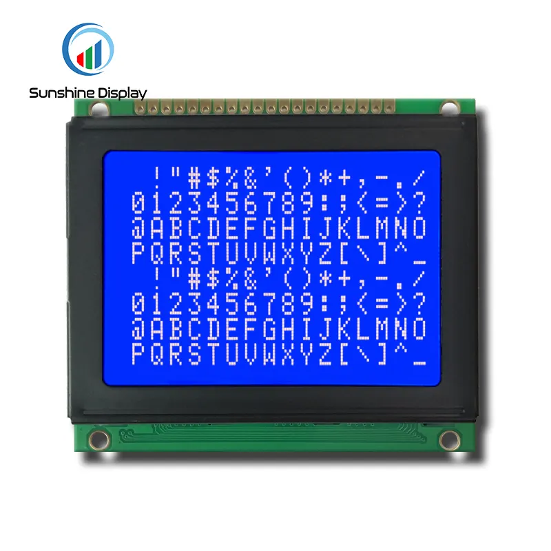 SDM12864F STN Blue 128X64  Graphic COB LCD Module Graphic COB LCD Module_Info Similar Product LCD module