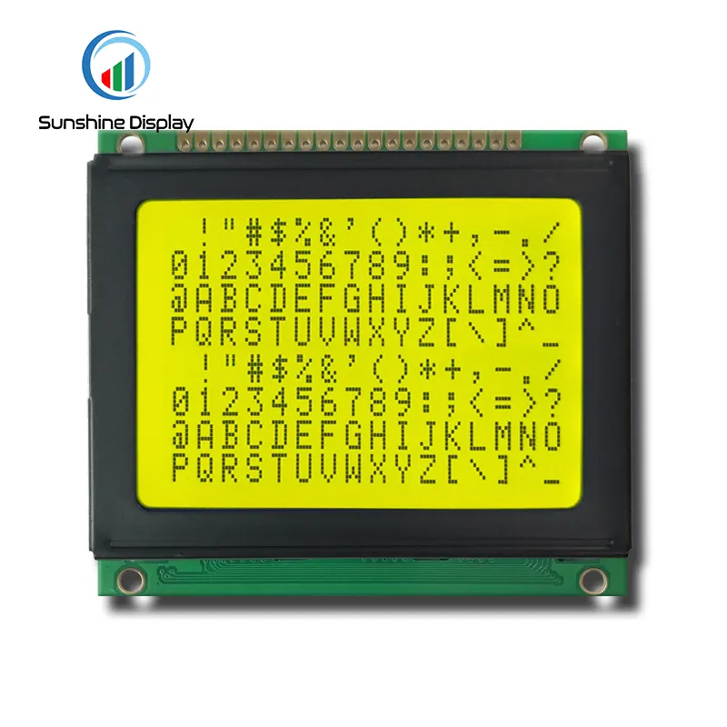 SDM12864F Graphic COB LCD Module Side View