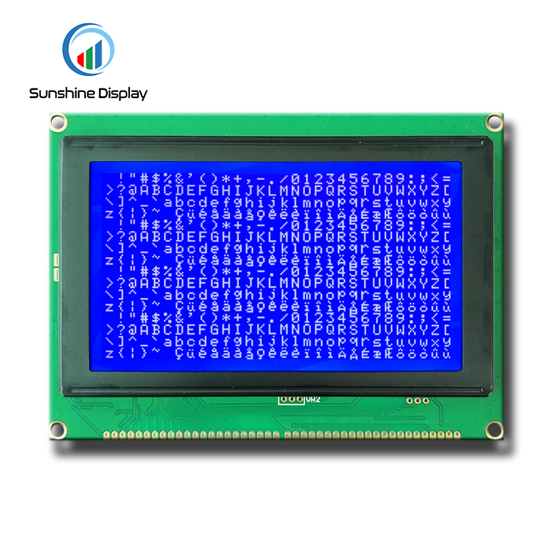 SDM240128B STN Blue/ YG  240x128 DOTS COB Graphic LCD Display Graphic COB LCD Module_Info Similar Product LCD module