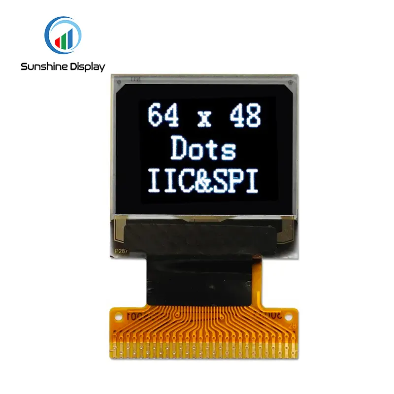 SDO066W28-064048 0.66inch OLED LCD 64X48 Dots with SPI or I2C Interface OLED LCD Display_Info Similar Product LCD module
