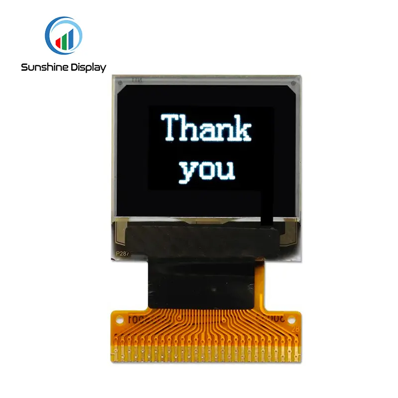 0.66 64x48 OLED LCD Display Side View