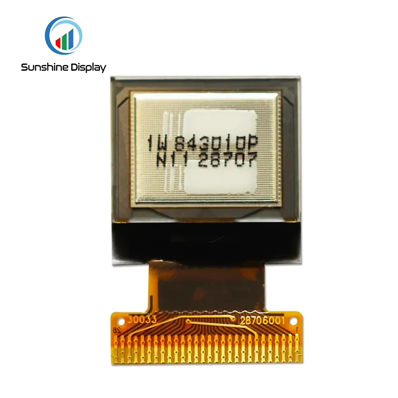 0.66 64x48 OLED LCD Display Back View