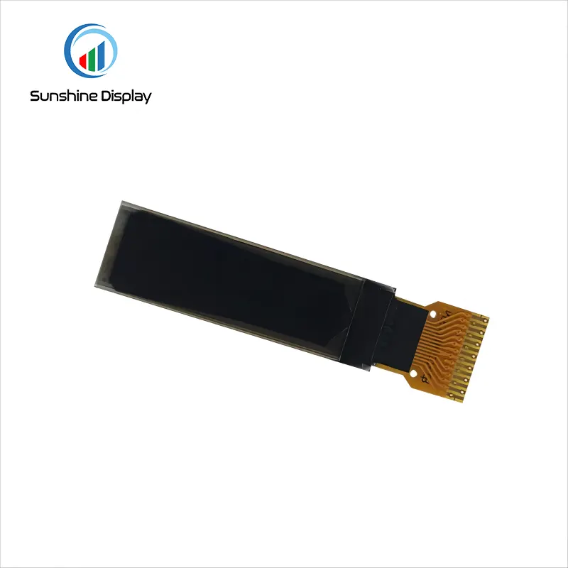0.87 128x32 OLED LCD Display Back View