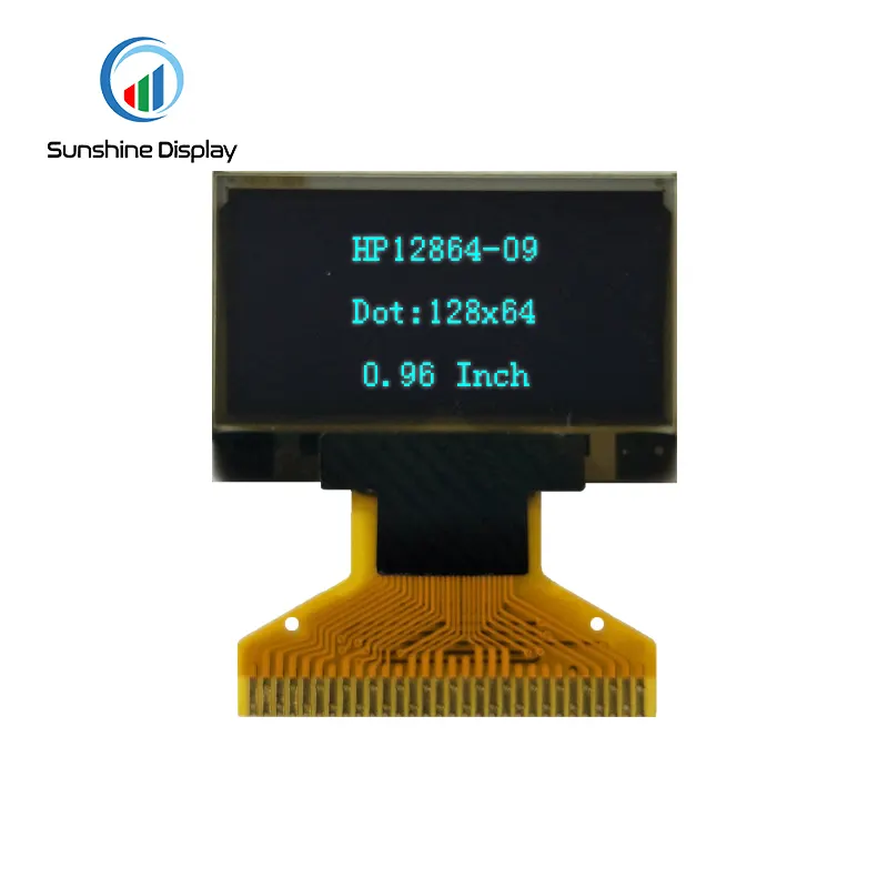 0.96 128x64 OLED LCD Display Application View