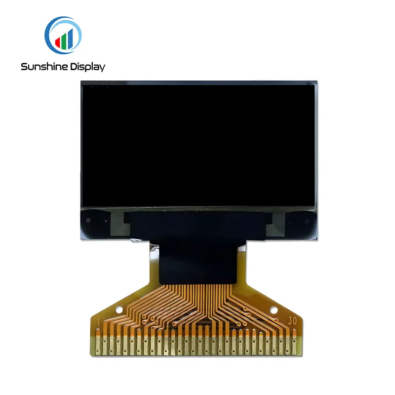0.96 128x64 OLED LCD Display Back View