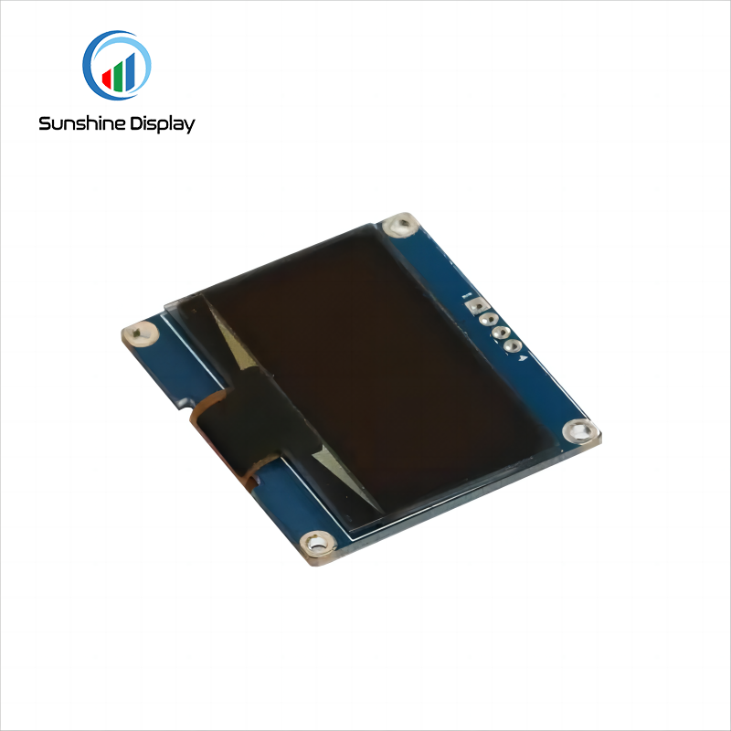 1.54 128x64 OLED LCD Display_Info Back View