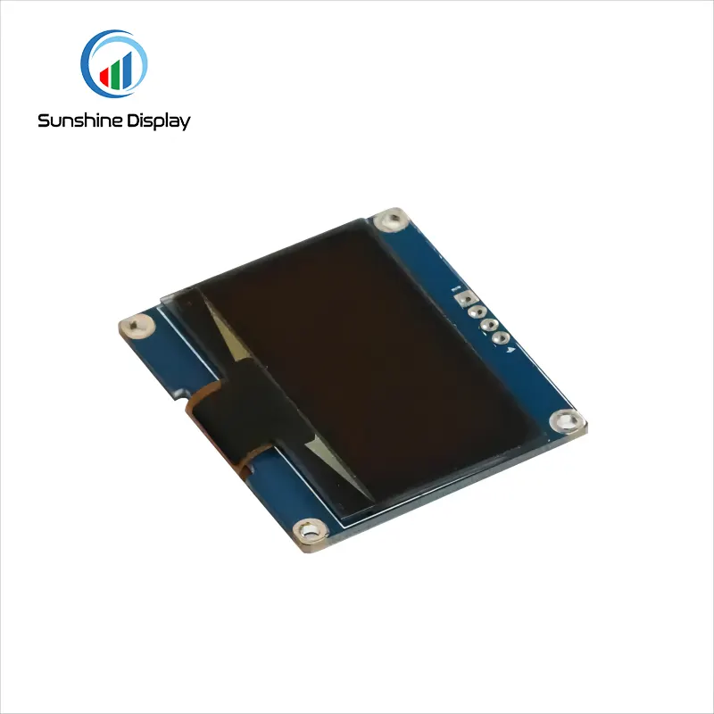 1.54 128x64 OLED LCD Display Back View