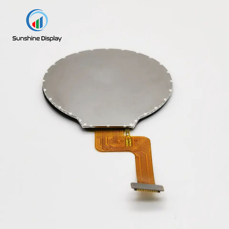SDT0128HQSI-15 1.28 inch Round TFT LCD Module Back View