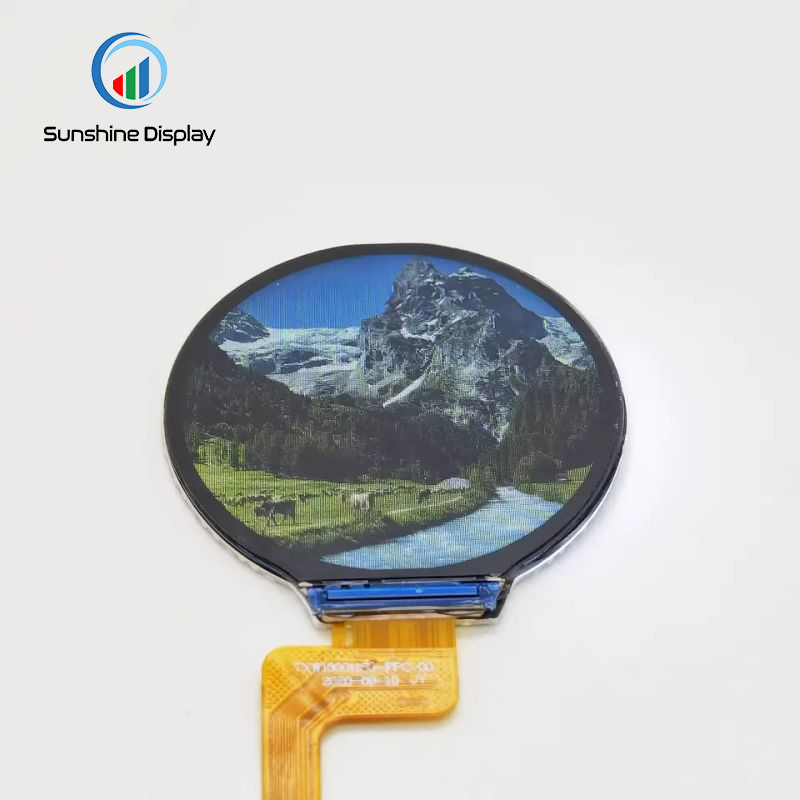 SDT0128HQSI-15 1.28 inch Round TFT LCD Module Detail View