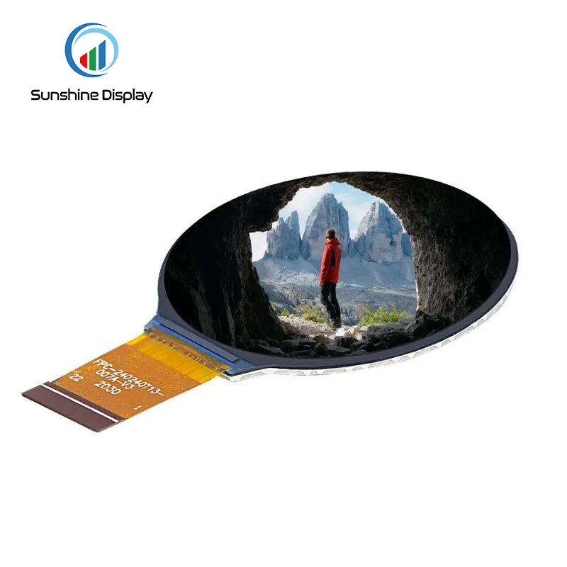 SDT013HSSA-03 1.3 inch Round TFT LCD Module Side View