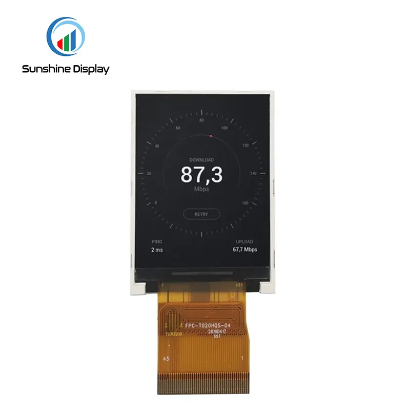SDT020HQSI-06 2.0 inch Standard TFT LCD Module| IPS TFT LCD Module Detail View