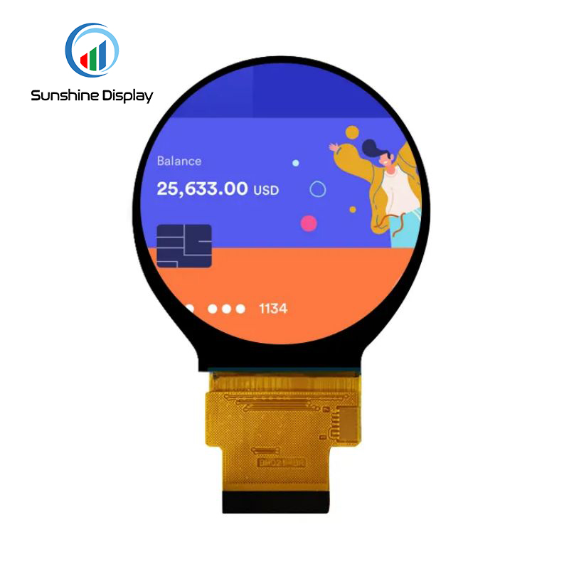 SDT021BSA-01 2.1 inch Round TFT LCD Module Detail View