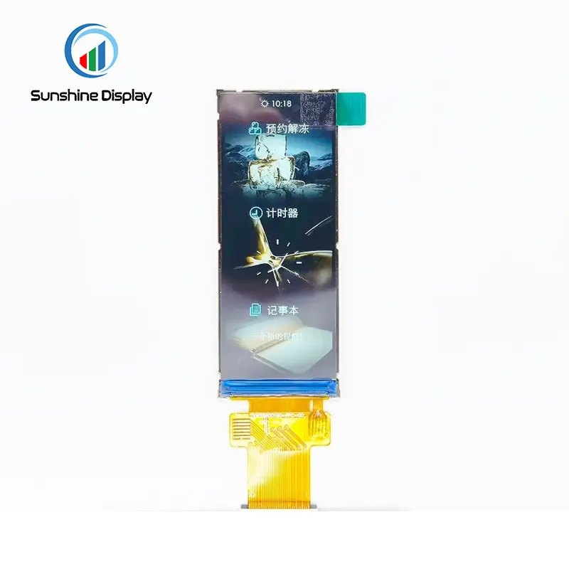 SDT0286BHSI-01 High Brightness 2.86inch Bar Type TFT LCD Screen 376x960 with MIPI Interface Bar Type TFT LCD Module Next Product LCD module
