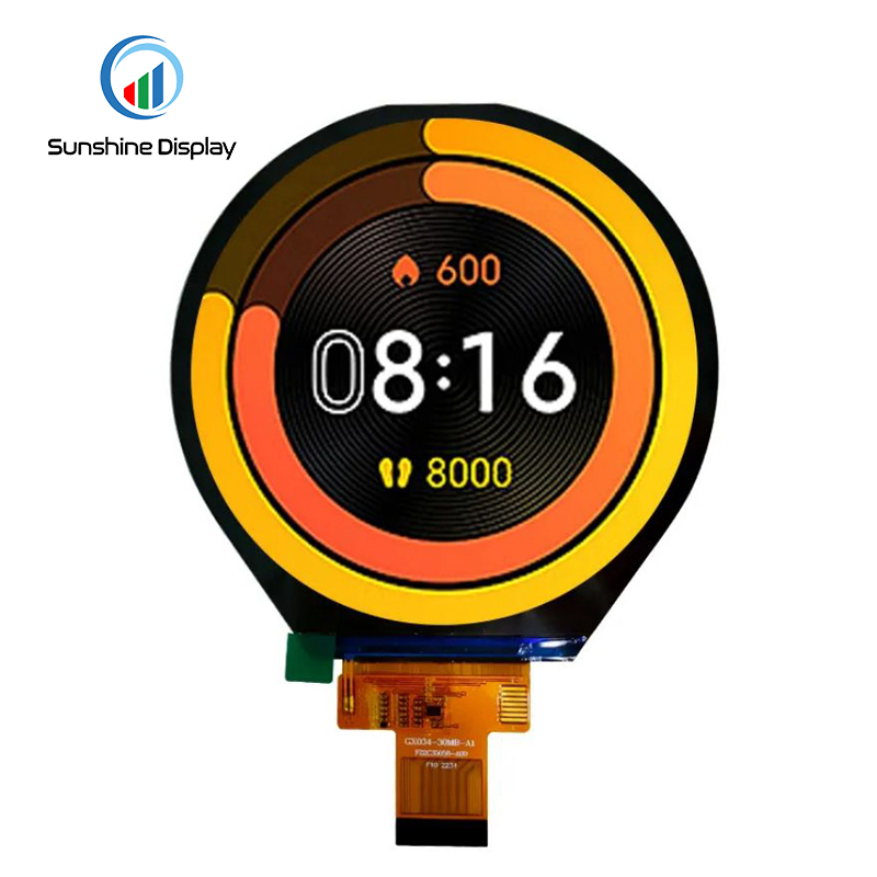 SDT034BWJA-01 3.4 inch Round TFT LCD Module Application View
