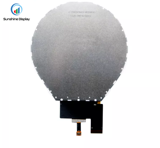 SDT034TWVI-01CP 3.4 inch Round TFT LCD Module|TFT with Capacitive Touch Screen Side View