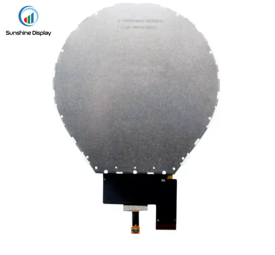 SDT034TWVI-01CP 3.4 inch Round TFT LCD Module|TFT with Capacitive Touch Screen Side View