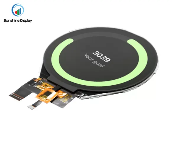 SDT034TWVI-01CP 3.4 inch Round TFT LCD Module|TFT with Capacitive Touch Screen Detail View