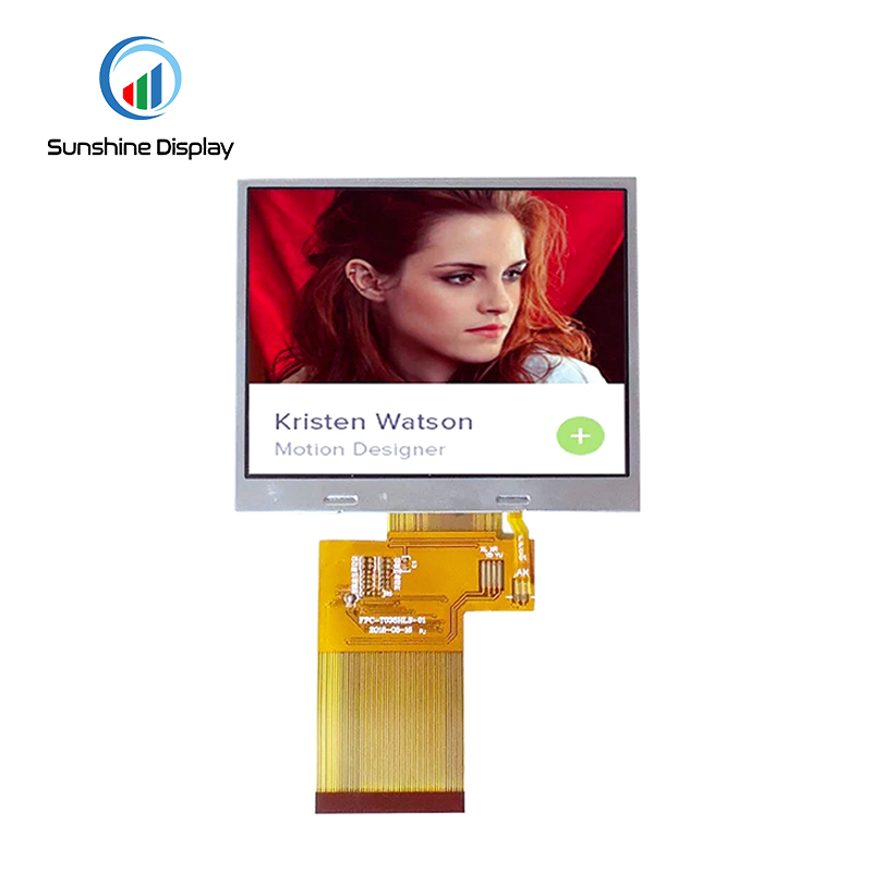 SDT035BQSI-10 3.5 inch Sunlight Readable TFT LCD| IPS TFT LCD Module|Standard TFT LCD Module Front View
