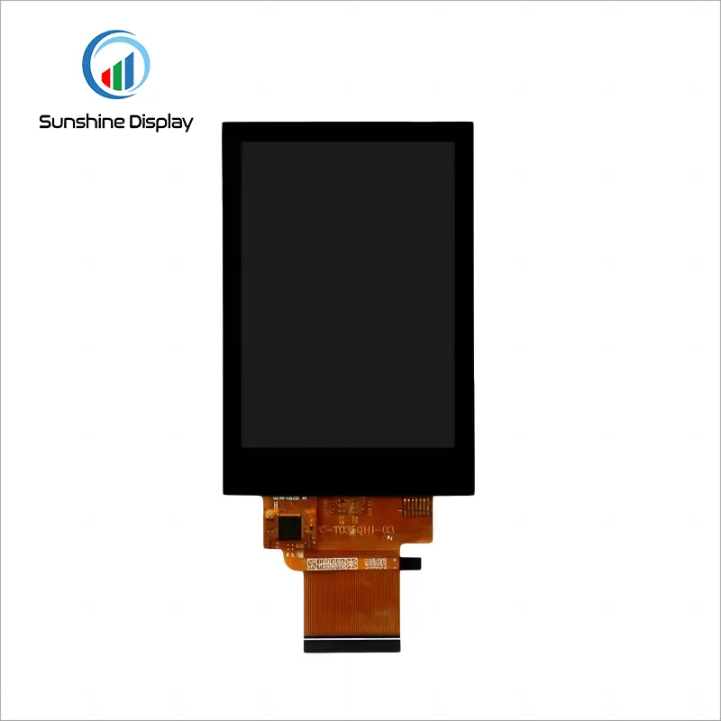 SDT035QHVI-03CP 3.5 inch Standard TFT LCD Module| IPS TFT LCD Module|TFT with Capacitive Touch Screen Back View