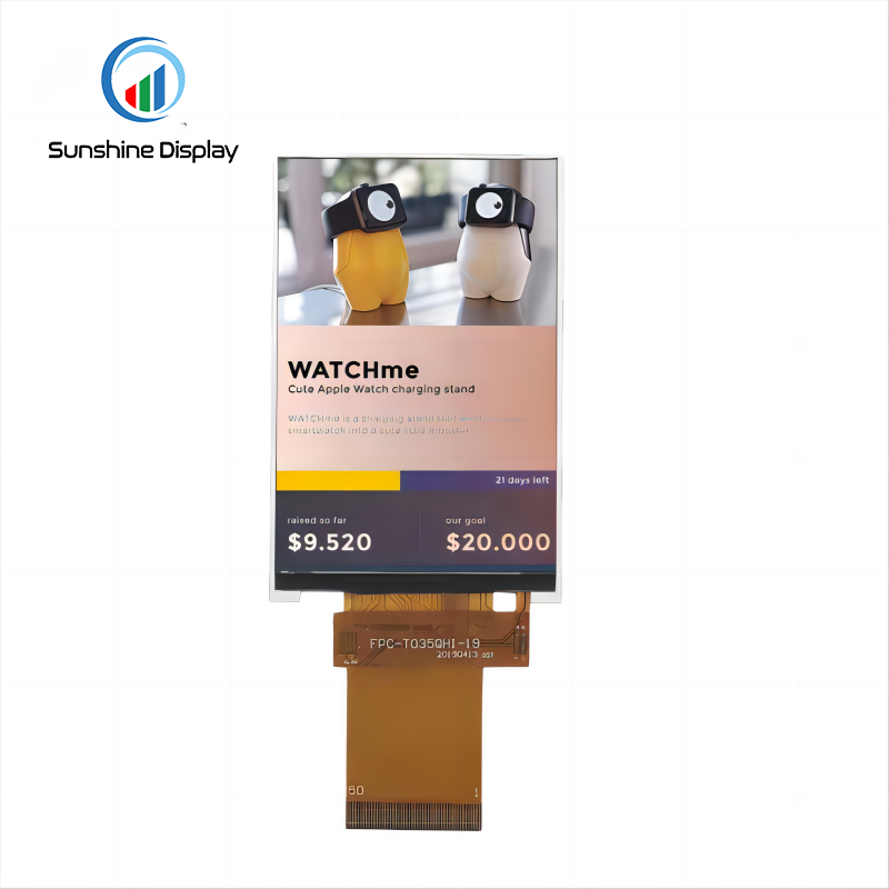 SDT035QHVI-19 IPS 35inch Full Viewing Angle TFT LCD Module 320X480 Resolution TFT LCD Screen Display Standard TFT LCD Module| IPS TFT LCD Module Similar Product LCD module