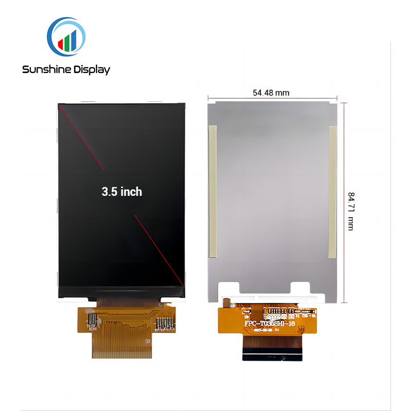 SDT035SHHS-15 3.5 inch Standard TFT LCD Module Detail View