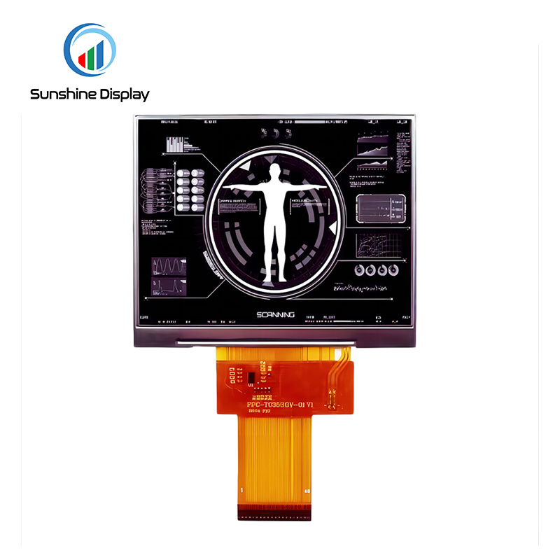 SDT035SVGA-01 3.5 inch Standard TFT LCD Module| IPS TFT LCD Module|TFT with Capacitive Touch Screen Back View