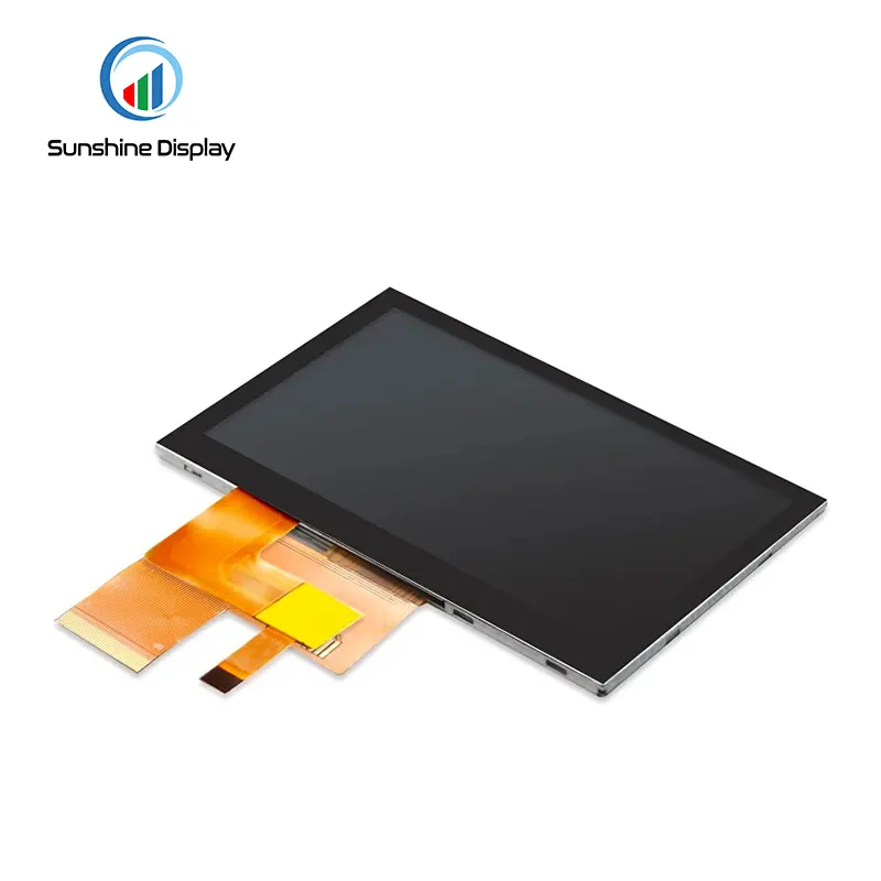 SDT043BWSI-02CP 4.3 inch Standard TFT LCD Module| IPS TFT LCD Module|TFT with Capacitive Touch Screen Side View