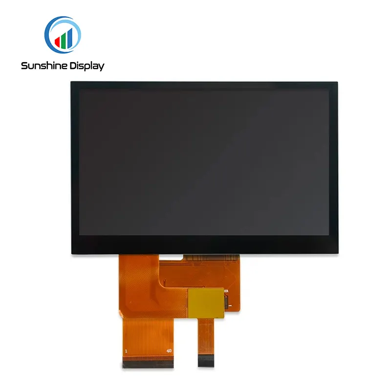 SDT043BWSI-02CP 4.3 inch Standard TFT LCD Module| IPS TFT LCD Module|TFT with Capacitive Touch Screen Back View