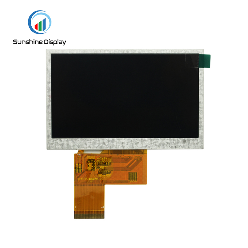 SDT043CPHN-20 4.3inch HX8257A IC LCD Screen Display Touch Screen with 10 LEDS Standard TFT LCD Module Similar Product LCD module