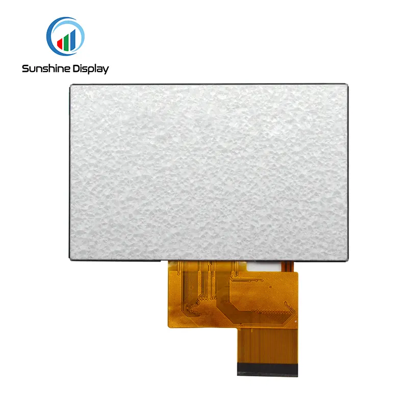 SDT043GPHC-06 4.3 inch Wide Temperature TFT Display|Sunlight Readable TFT LCD|Standard TFT LCD Module Back View