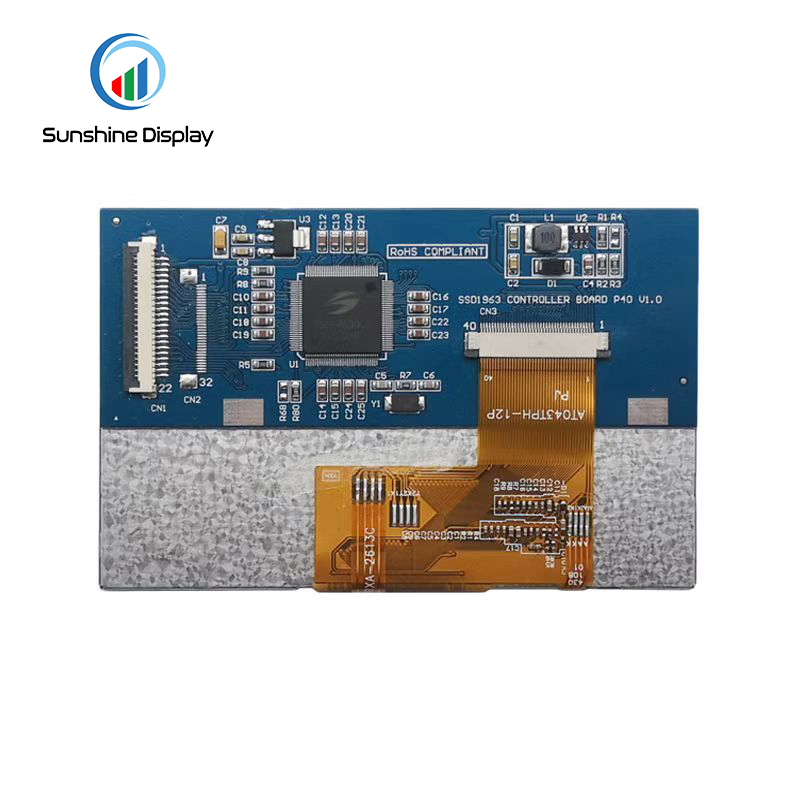 SDT043IPSN-01P-B 4.3 inch Standard TFT LCD Module Back View