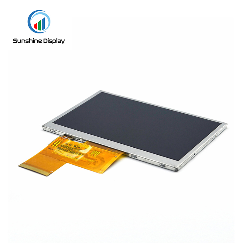 SDT043QPIN-06 WQVGA 480×272 Resolution 4.3 Inch LCD Display with 2X5 LEDS 500cd/m2 Brightness TFT LCD Display Standard TFT LCD Module Similar Product LCD module