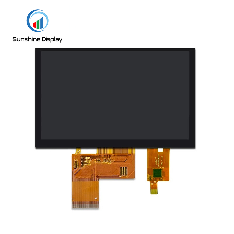 SDT050BWSI-02CP 5.0 inch Wide Temperature TFT Display| IPS TFT LCD Module|TFT with Capacitive Touch Screen|Standard TFT LCD Module Front View