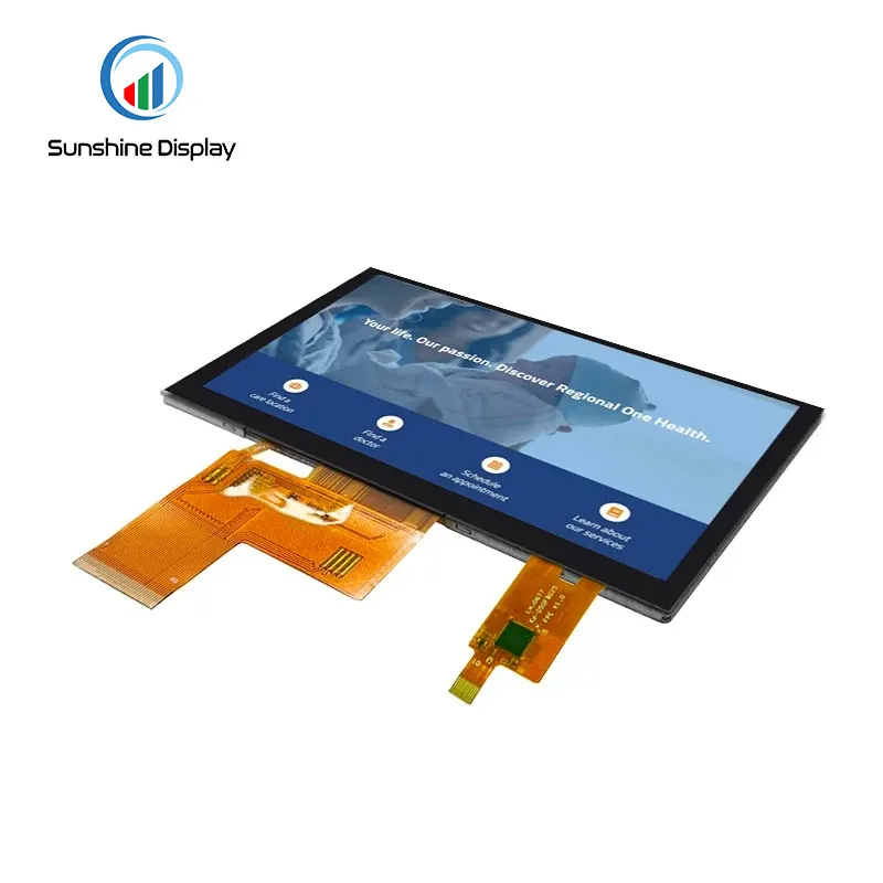 SDT050BWSI-02CP 5.0 inch Wide Temperature TFT Display| IPS TFT LCD Module|TFT with Capacitive Touch Screen|Standard TFT LCD Module Detail View