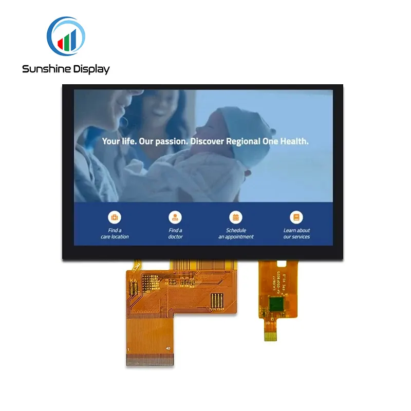 SDT050BWSI-02CP 5.0 inch Wide Temperature TFT Display| IPS TFT LCD Module|TFT with Capacitive Touch Screen|Standard TFT LCD Module Application View