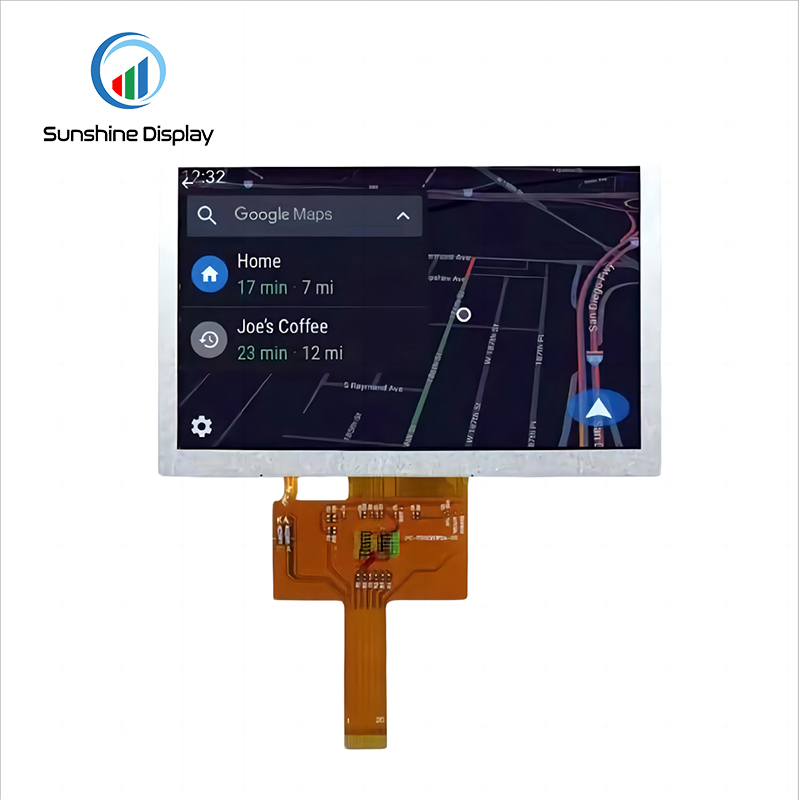 SDT050HWSI-22 Sunlight Readable TFT 5inch Color LCD Display 800x480 with LVDS interface Wide Temperature TFT Display| IPS TFT LCD Module |Sunlight Readable TFT LCD Similar Product LCD module