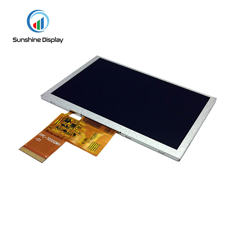 SDT050IWIN-05 5.0 inch Sunlight Readable TFT  LCD|Standard TFT LCD Module Front View