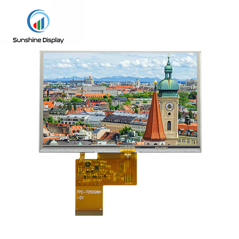 SDT050IWIN-43P 5inch TFT LCD Module 800X480 Resolution  RGB interface with RTP Standard TFT LCD Module Previous Product LCD module