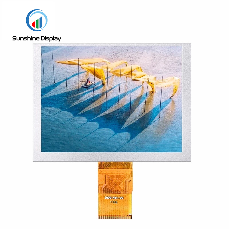 SDT050QVGH-07 5.0 inch Sunlight Readable TFT LCD| IPS TFT LCD Module|Standard TFT LCD Module Front View