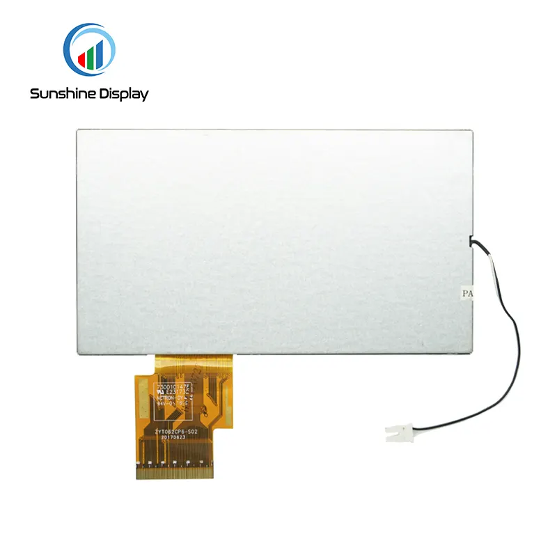 SDT062BWCH-02 6.2 inch Sunlight Readable TFT  LCD|Standard TFT LCD Module Side View