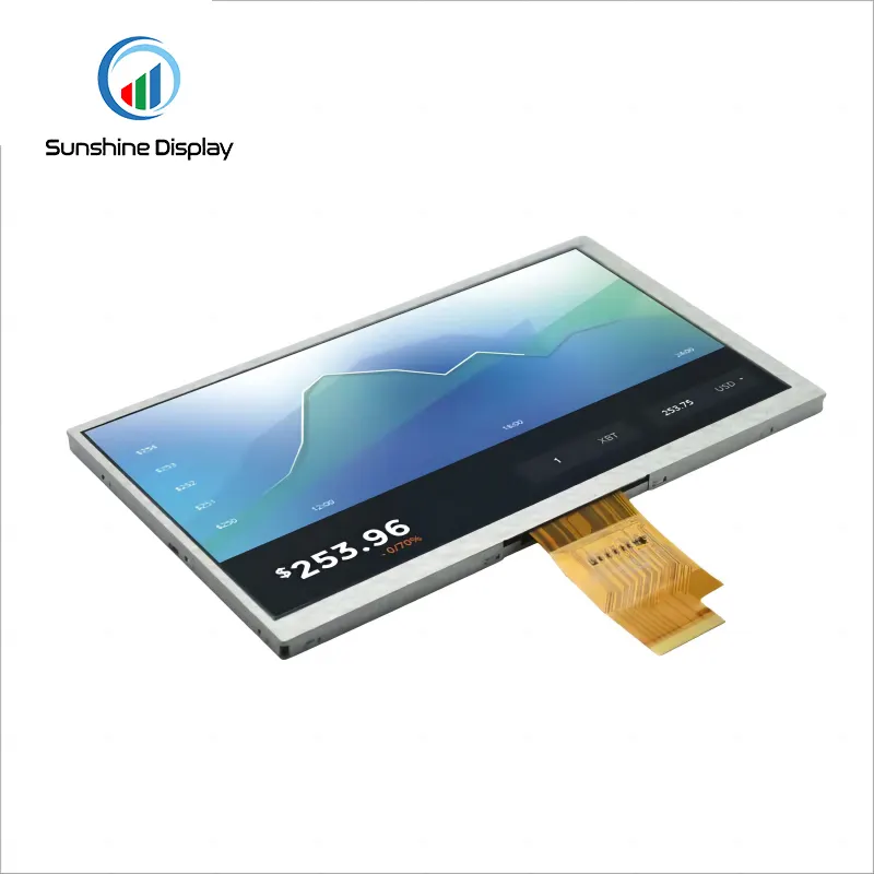 SDT070BWHI-09 7.0 inch Standard TFT LCD Module| IPS TFT LCD Module Side View