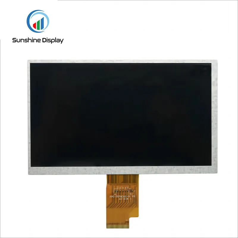 SDT070BWHI-09 7.0 inch Standard TFT LCD Module| IPS TFT LCD Module Back View