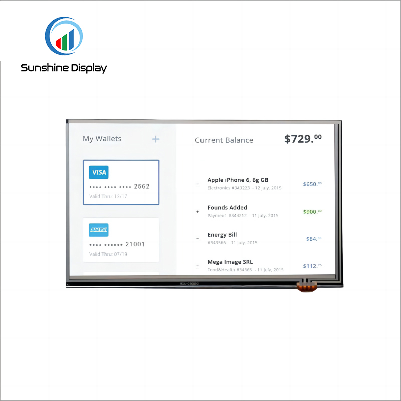 SDT070BWHI-09P 7.0 inch Standard TFT LCD Module| IPS TFT LCD Module Detail View