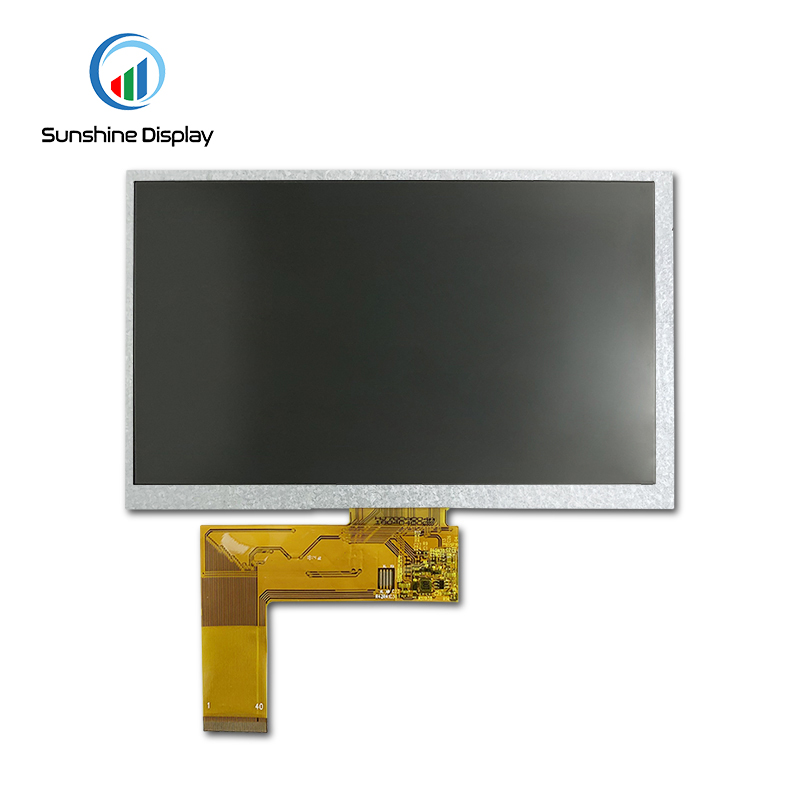 SDT070SWH40-90 7.0 inch Standard TFT LCD Module Side View